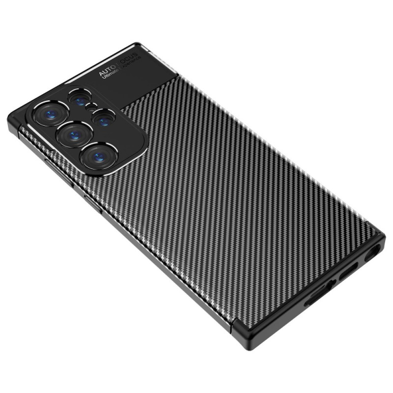 Funda flexible de fibra de carbono para Samsung Galaxy S23 Ultra 5G