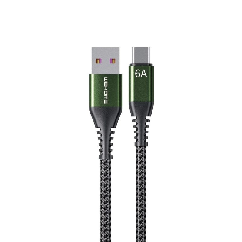 WEKOME Cable de carga USB a USB-C de 1 m