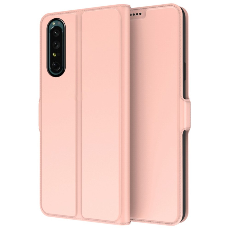 Funda de piel fina para Sony Xperia 1 IV