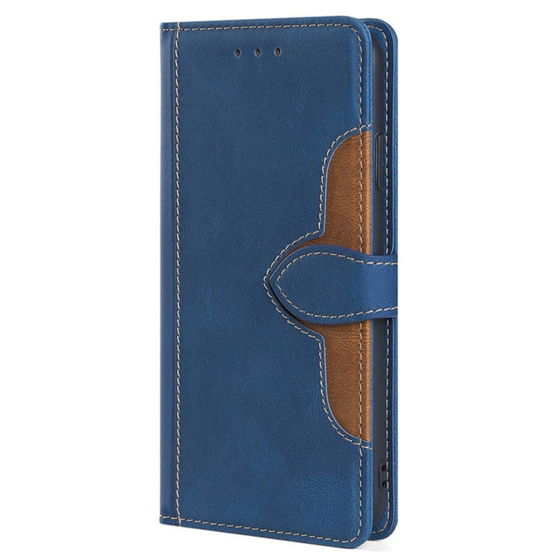 Funda Xiaomi 13 de cuero de imitación de dos tonos con estilo