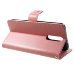 Funda Huawei Mate 10 Lite Mariposas y flores con colgante