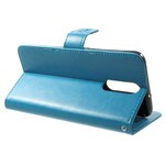 Funda Huawei Mate 10 Lite Mariposas y flores con colgante