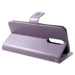 Funda Huawei Mate 10 Lite Mariposas y flores con colgante