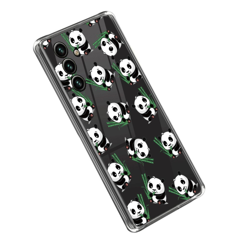 Funda Samsung Galaxy A14 5G / A14 Pandas Pequeña