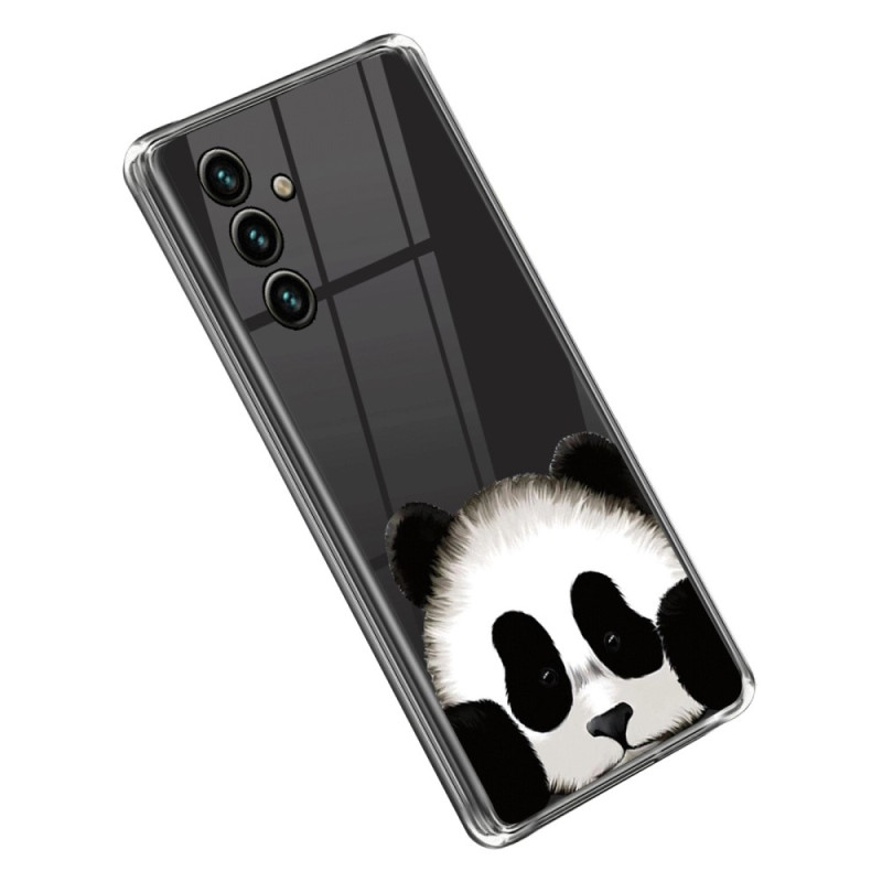 Funda Samsung Galaxy A14 5G / A14 transparente con cabeza de panda