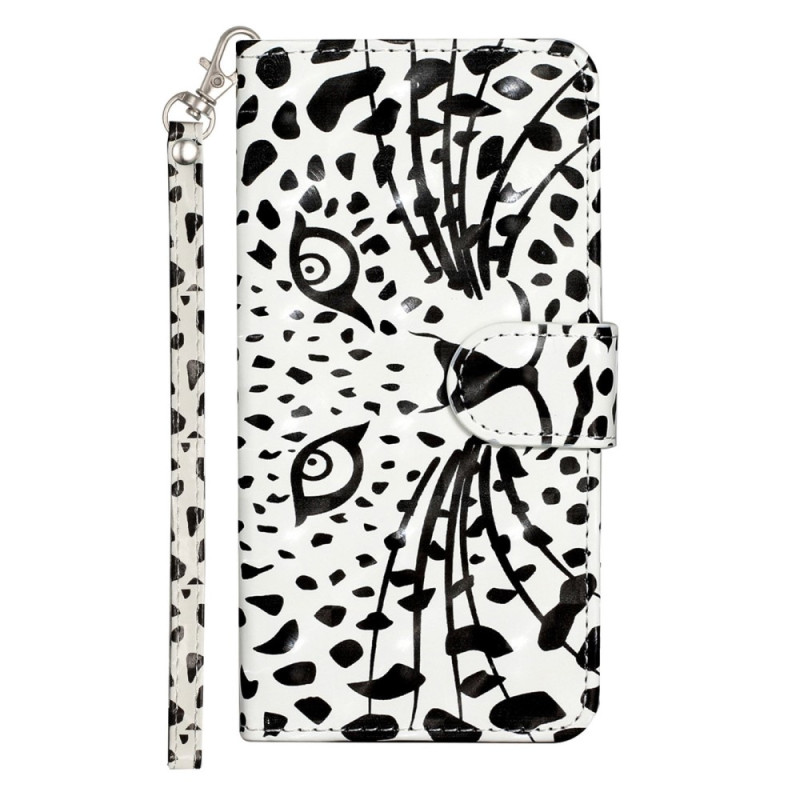 Funda con colgante Samsung Galaxy A14 5G / A14 Leopard