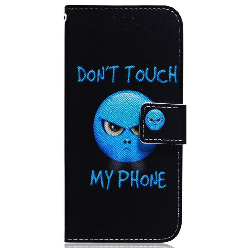 Funda Samsung Galaxy A54 5G Emoji No toques mi teléfono