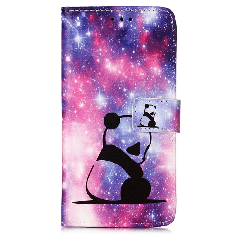 Funda con colgante para Samsung Galaxy A54 5G Panda