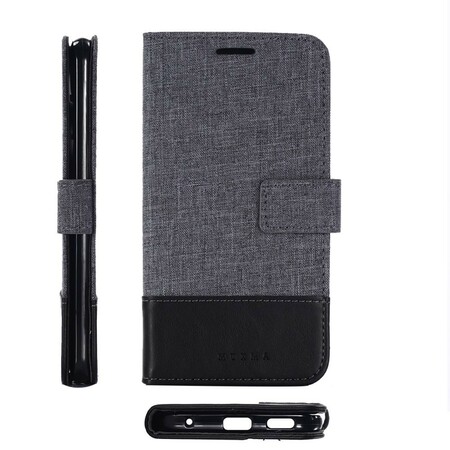 Funda LG V30 Muxma Efecto Tela y Cuero