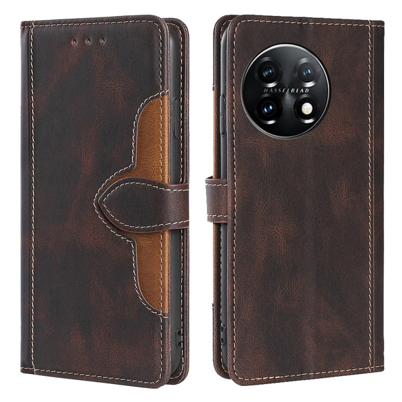 Funda floral bicolor OnePlus 11 5G