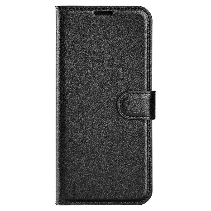 Funda Samsung Galaxy A34 5G de Piel Efecto Lichi Clásica