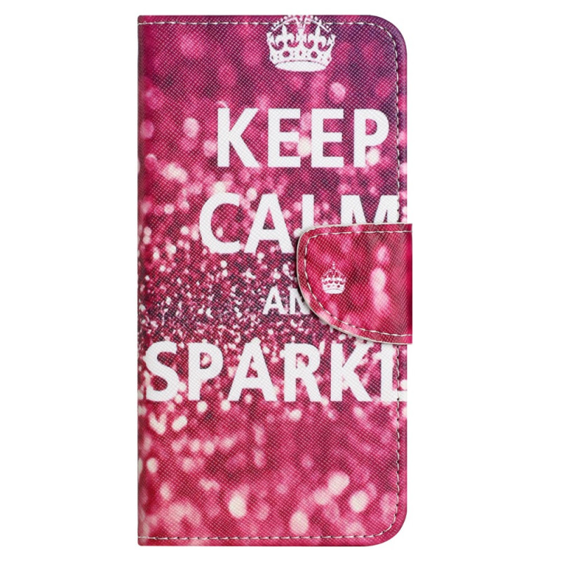 Funda Keep Calm and Sparkle para el Xiaomi Redmi Note 12 4G