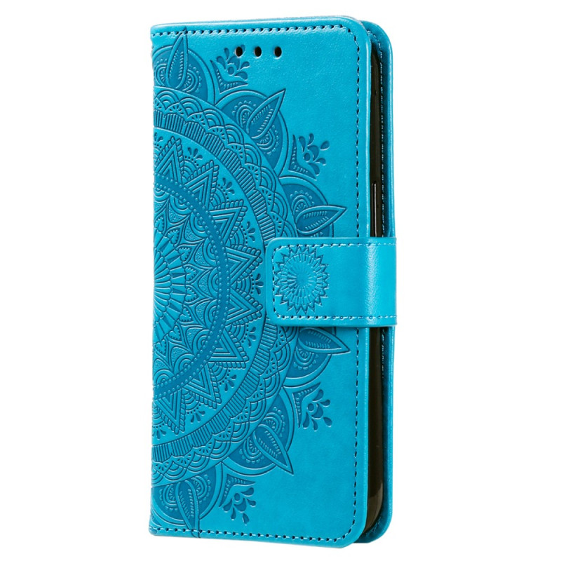 Housse Xiaomi Redmi Note 12 4G Mandala Soleil avec Lanière