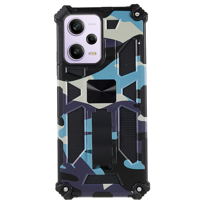 Funda Xiaomi Redmi Note 12/Poco X5 5G Camuflaje Soporte Extraíble
