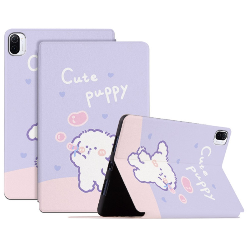 Funda de polipiel Xiaomi Pad 5 Cute Puppy - Dealy