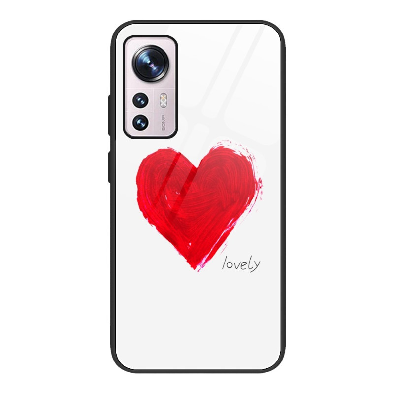 Xiaomi 12 / 12X / 12S Hard Cover Corazón de vidrio