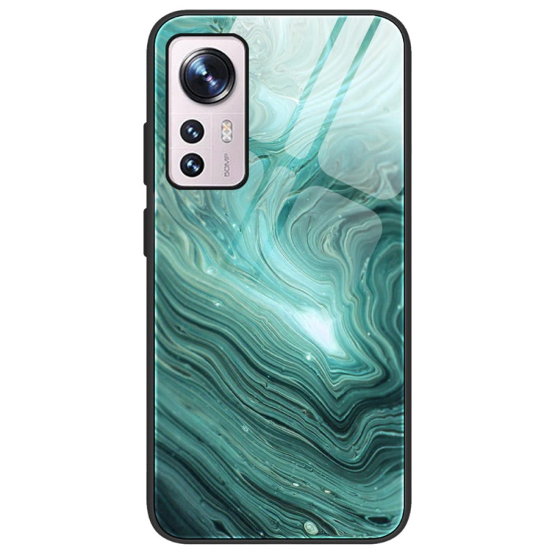 Xiaomi 12 / 12X / 12S Funda de cristal templado Marble Colors