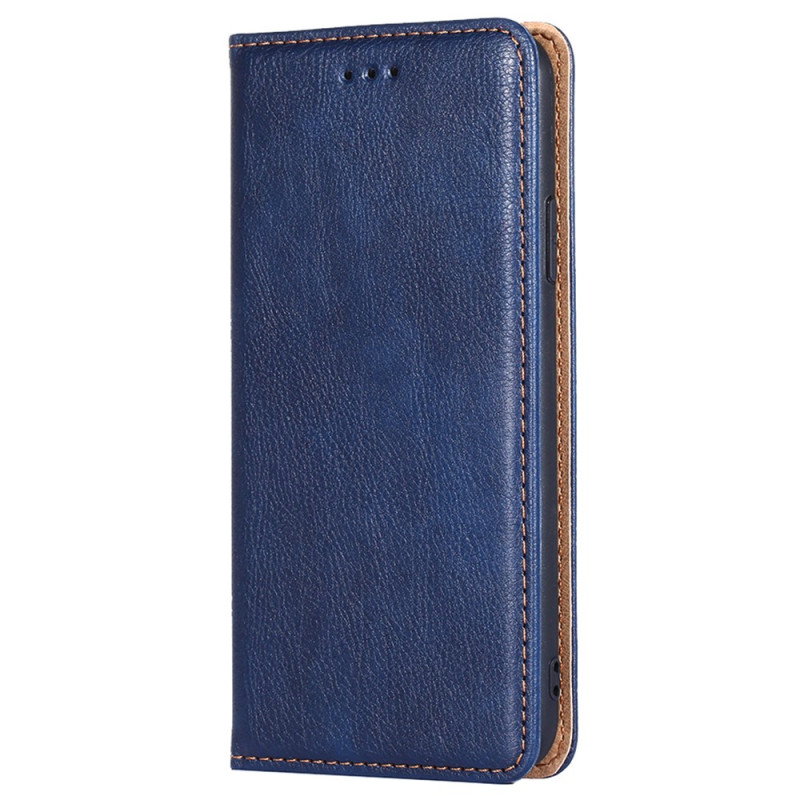 Flip Cover Moto G73 5G Cuero de imitación Costura