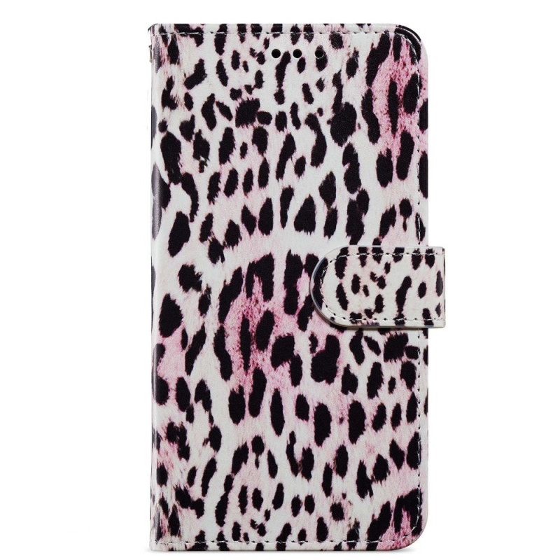 Funda Xiaomi Redmi Note 12 Pro/Poco X5 Pro 5G con estampado de leopardo
