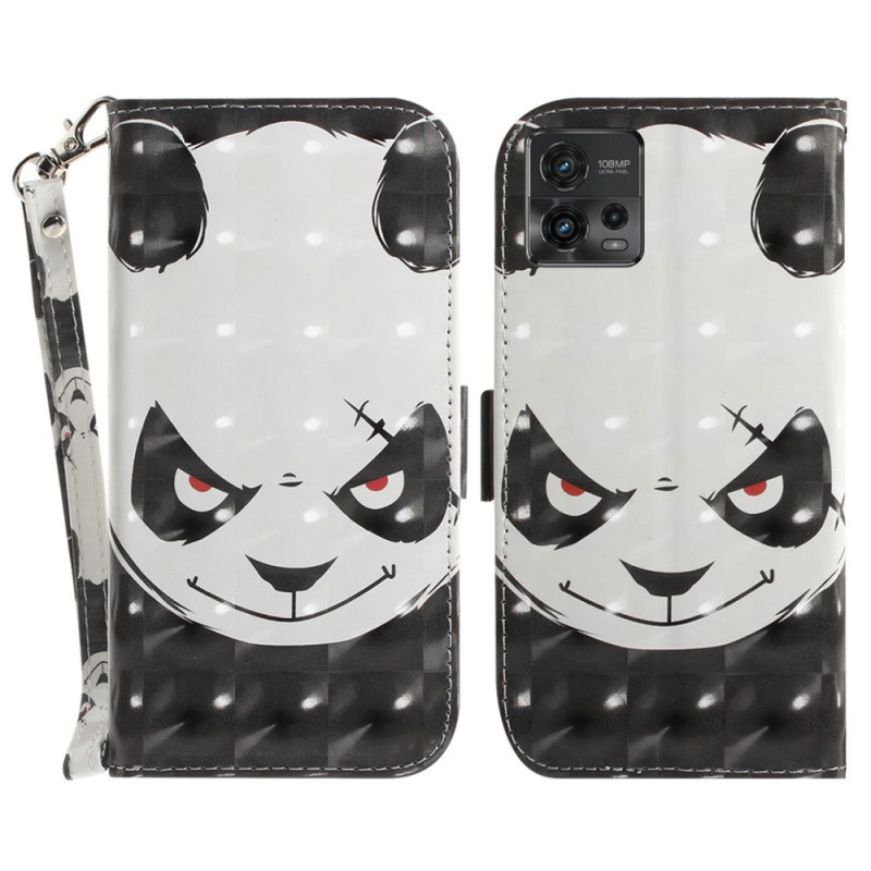 Funda con colgante
 Moto G72 Angry Panda