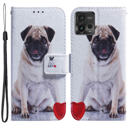 Housse Moto G72 Pug Dog