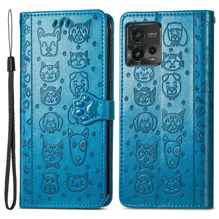 Housse Moto G72 Animaux Animés