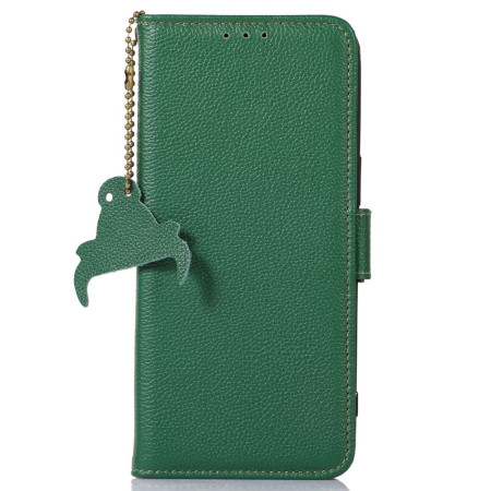 Funda Poco F5 RFID de cuero...