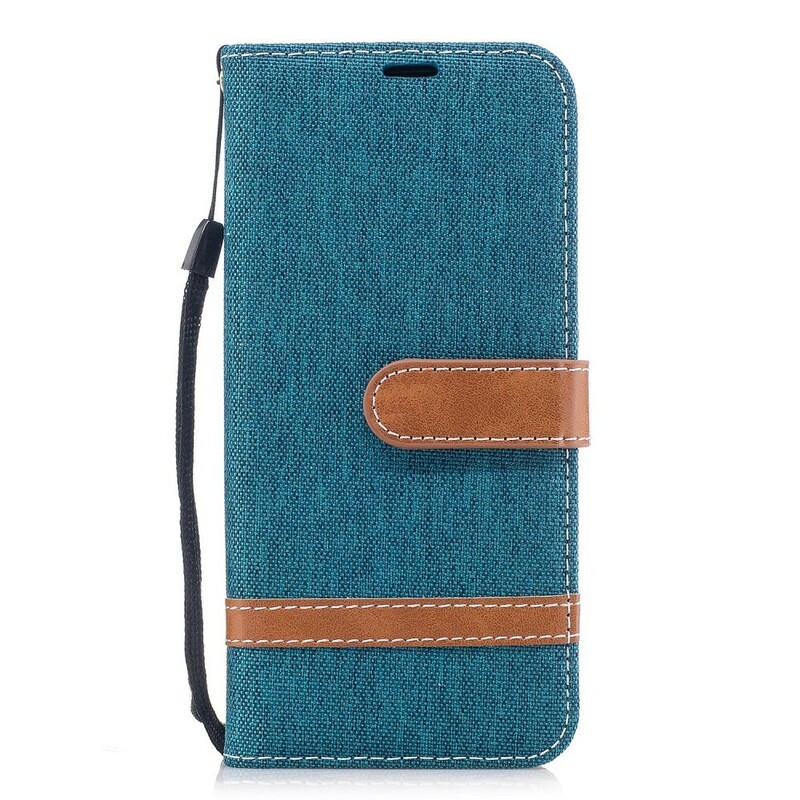 Funda Samsung Galaxy A8 2018 efecto tela y piel Funda Samsung Galaxy A8 2018 efecto tela y piel