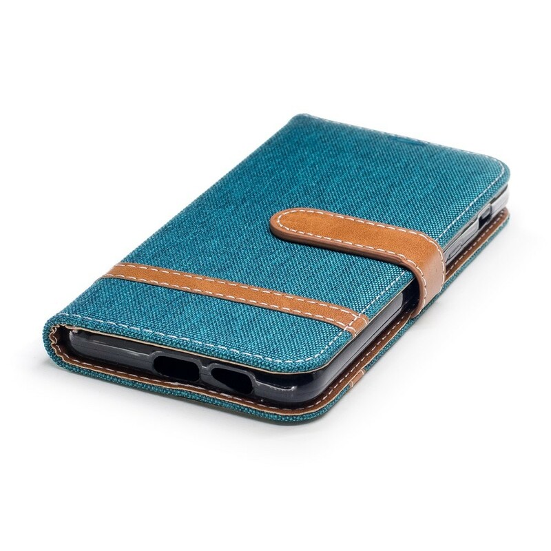 Funda Samsung Galaxy A8 2018 efecto tela y piel Funda Samsung Galaxy A8 2018 efecto tela y piel