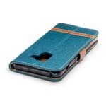 Funda Samsung Galaxy A8 2018 efecto tela y piel Funda Samsung Galaxy A8 2018 efecto tela y piel