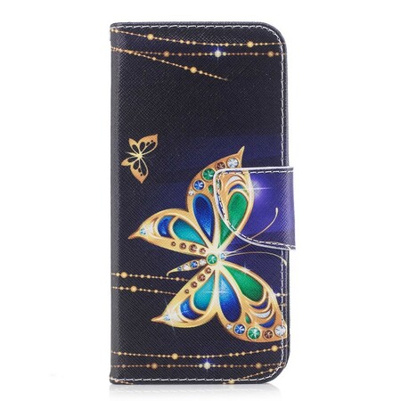 Funda para el Samsung Galaxy A8 2018 Magic Butterfly