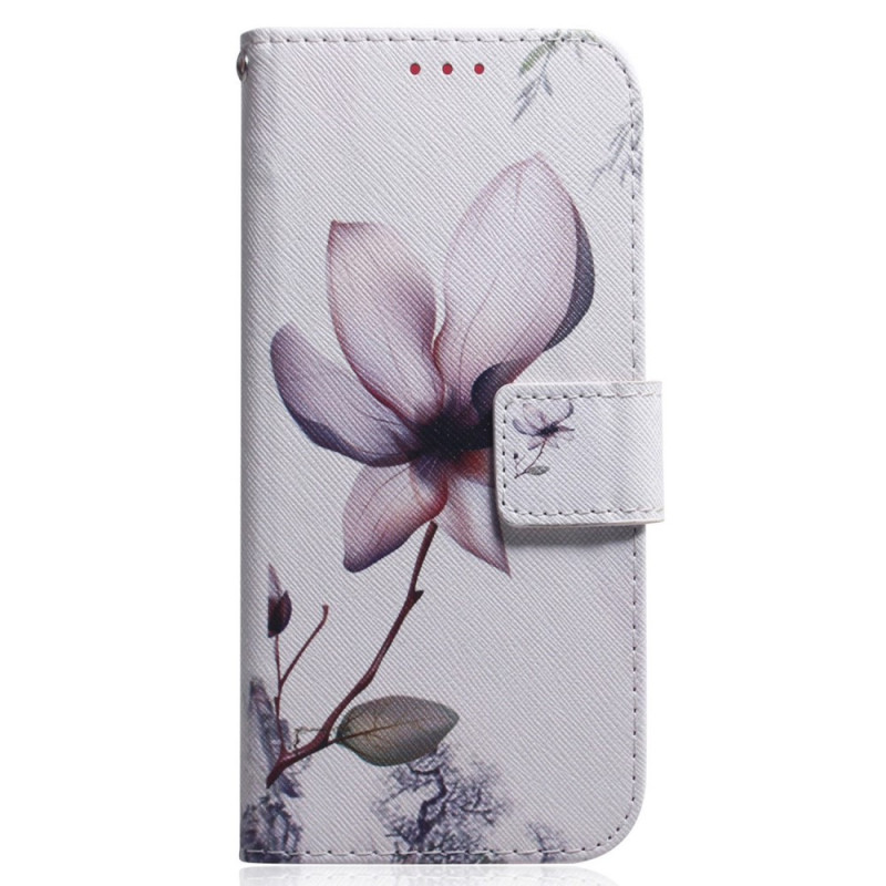 Funda Xiaomi Redmi 12C Flor Rosa
