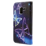 Funda Samsung Galaxy A8 2018 Mariposas