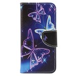 Funda Samsung Galaxy A8 2018 Mariposas