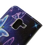 Funda Samsung Galaxy A8 2018 Mariposas