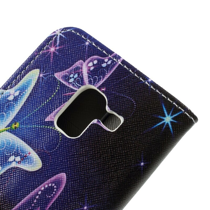 Funda Samsung Galaxy A8 2018 Mariposas
