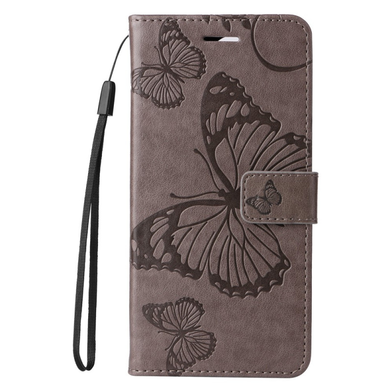 Funda Xiaomi Redmi 12C con colgante

 de mariposas gigantes