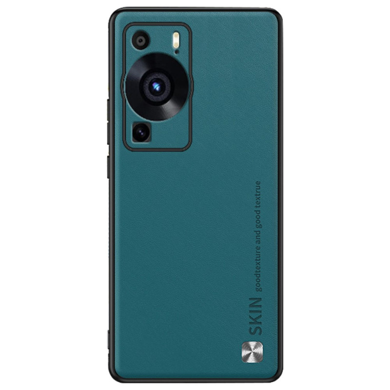 Huawei P60 Pro Caso de piel sintética SKIN