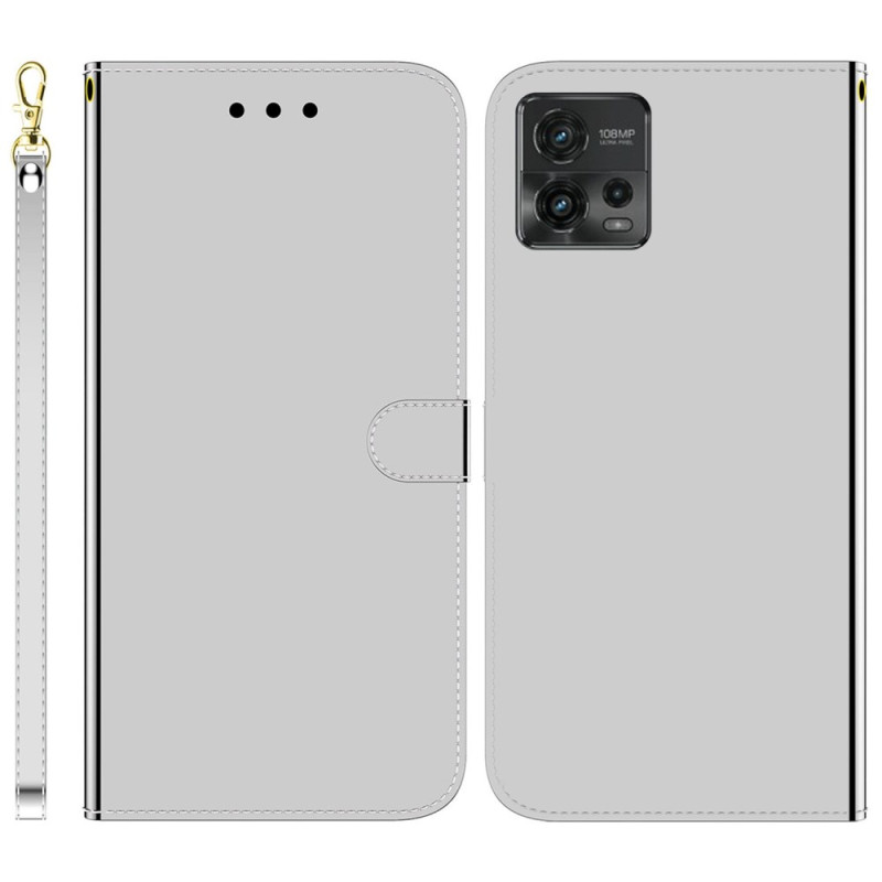 Funda de piel sintética con colgante
 Moto G72 Mirror