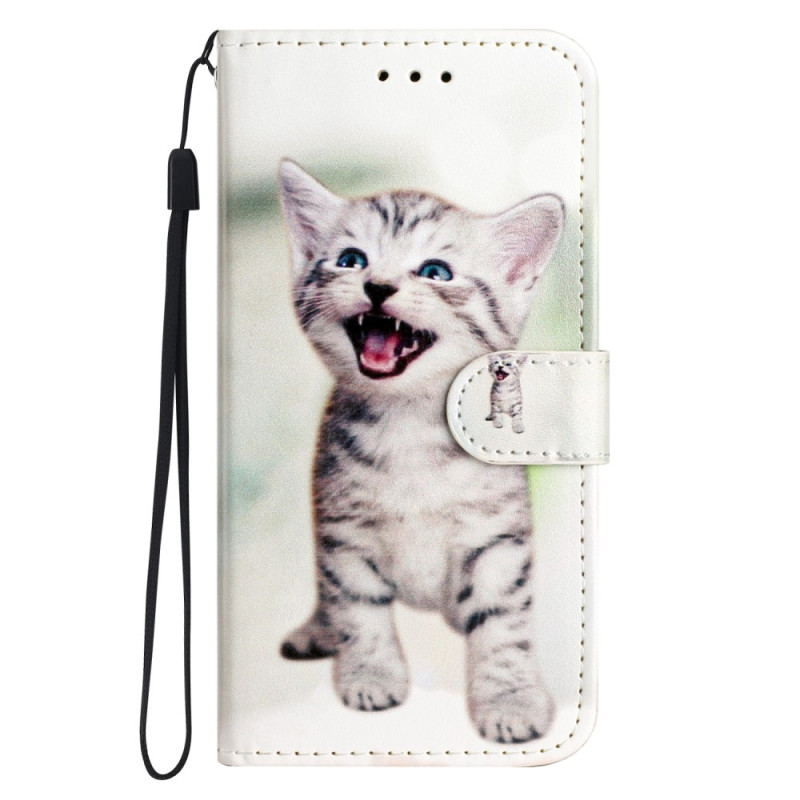 Funda para moto E32 Small Kitten Strap