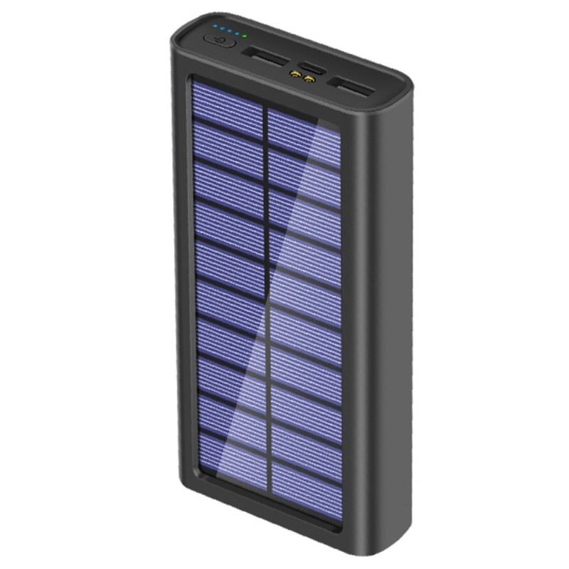 Batería externa con cargador solar