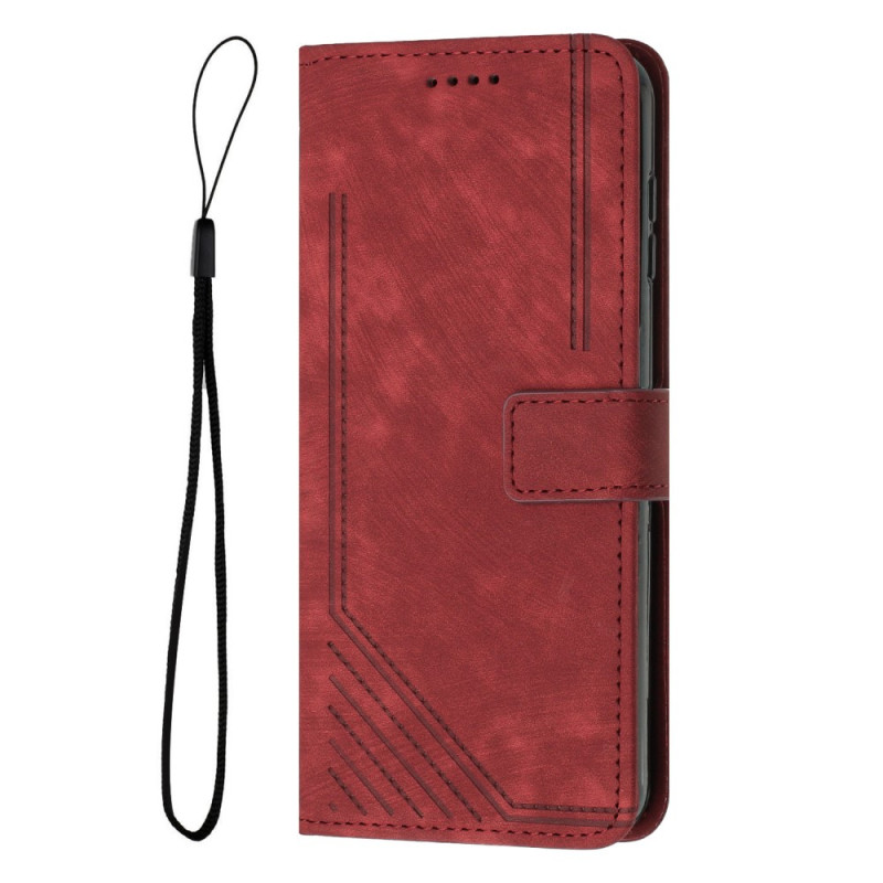 Funda Xiaomi 13 Ultra Lanyard Líneas Impresas
