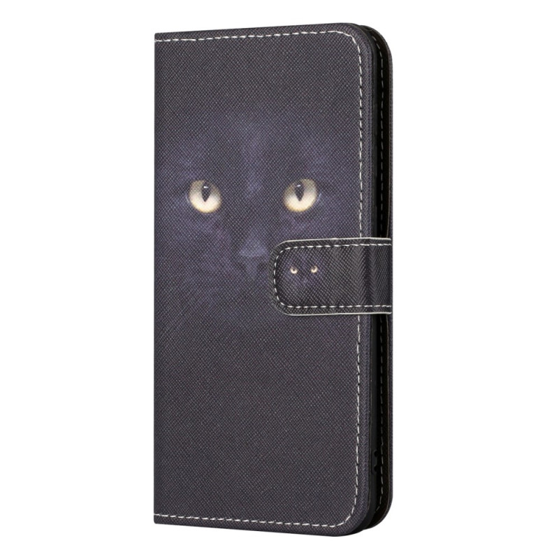 Funda E13 de moto Black Cat con colgante

