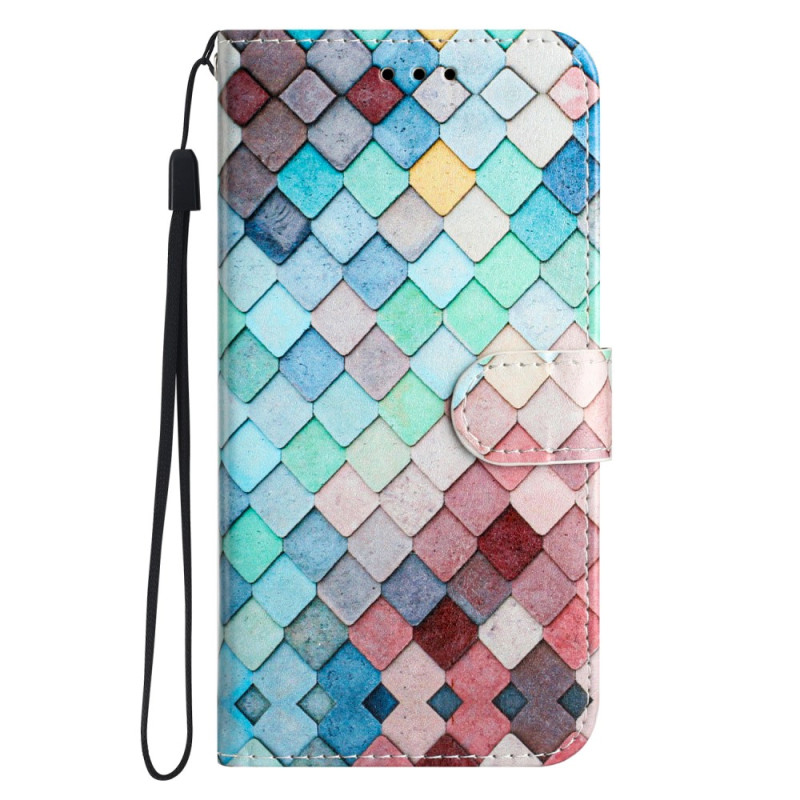 Funda E13 de moto de color con colgante

