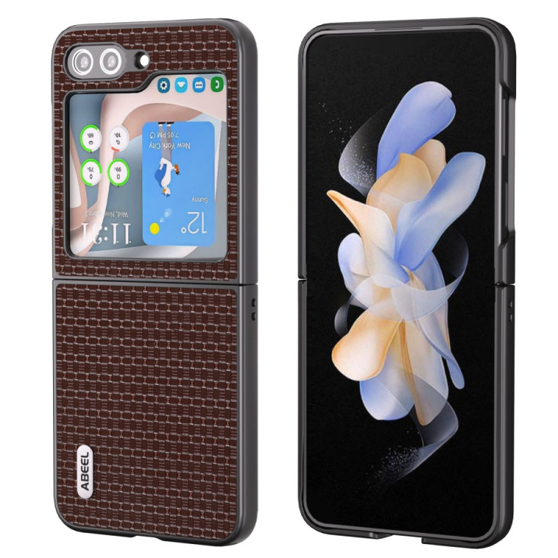 Funda Samsung Galaxy Z Flip 5 de piel auténtica ABEEL
