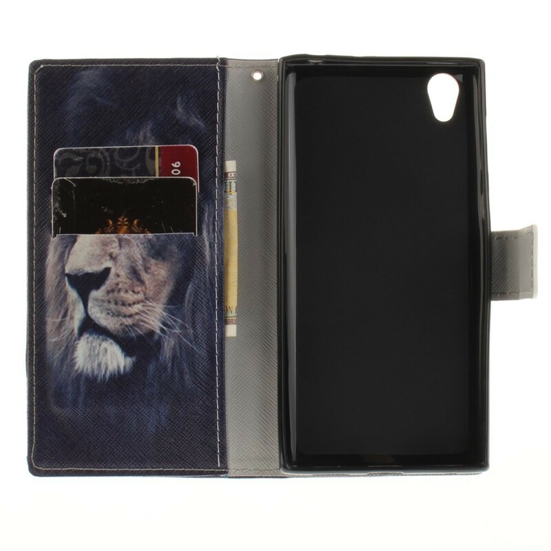 Funda para el Sony Xperia L1 Dreaming Lion