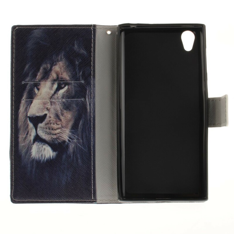 Funda para el Sony Xperia L1 Dreaming Lion