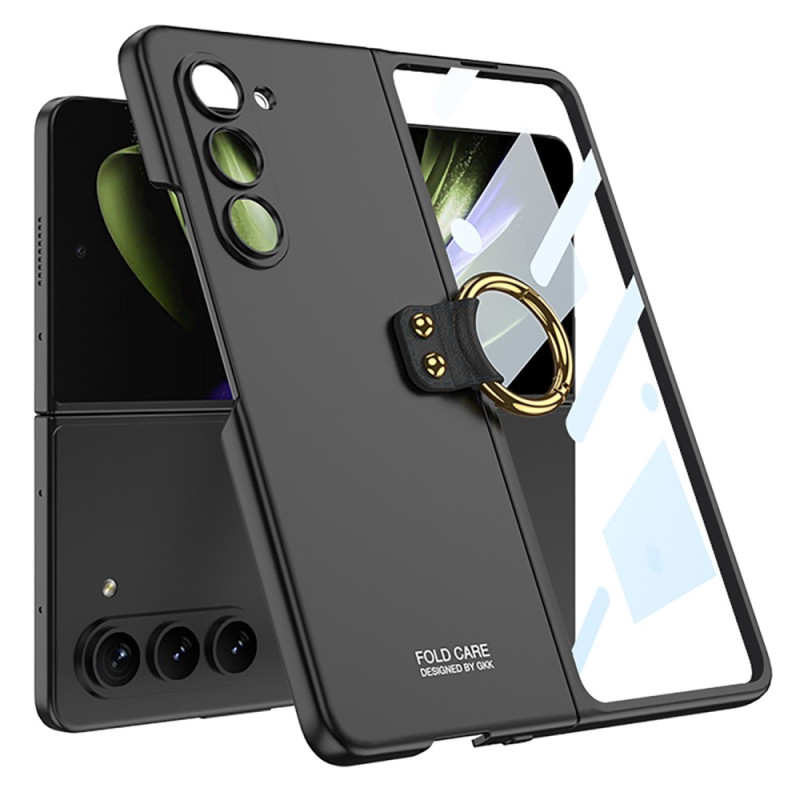 Funda clásica Samsung Galaxy Z Fold 5 con anillo GKK