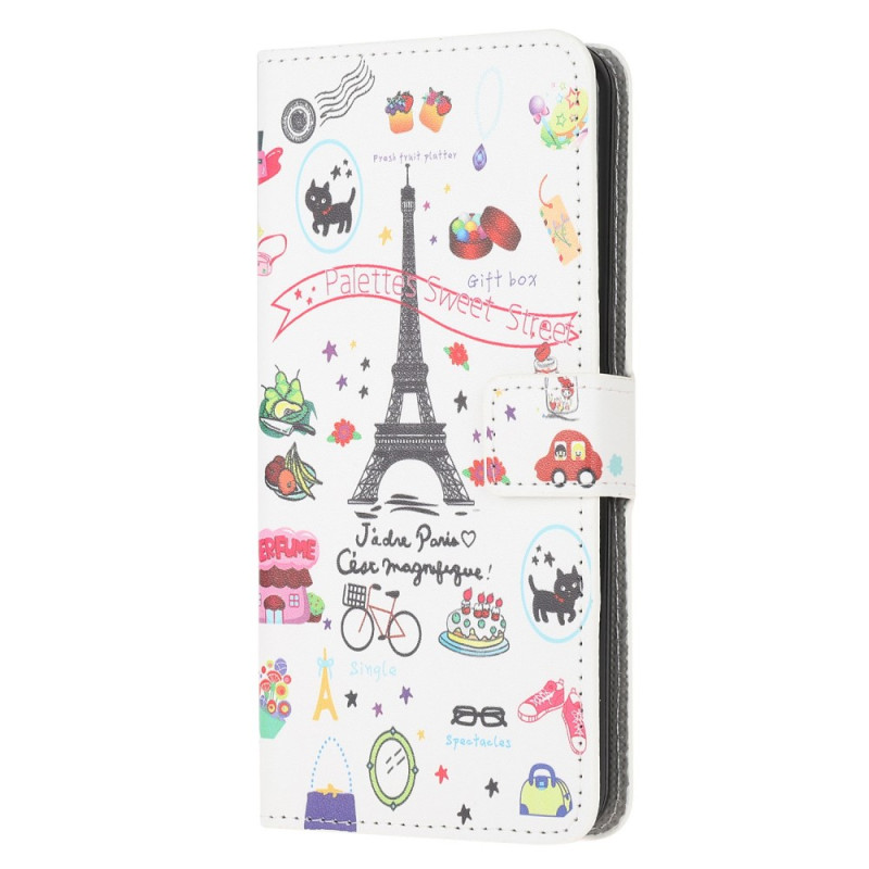 Funda Moto G32 I Love Paris