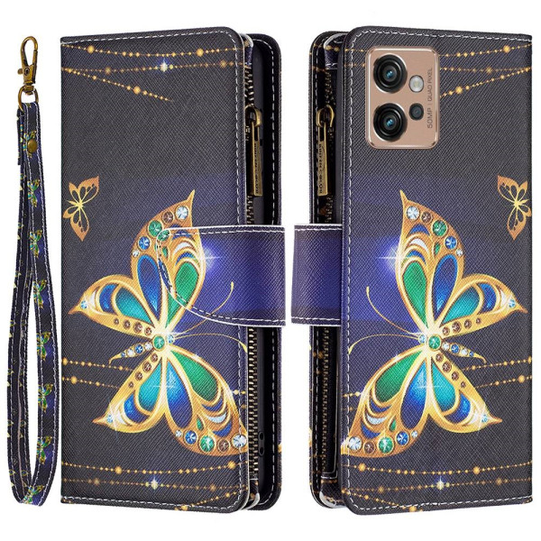 Funda Moto G32 Cartera Mariposas
